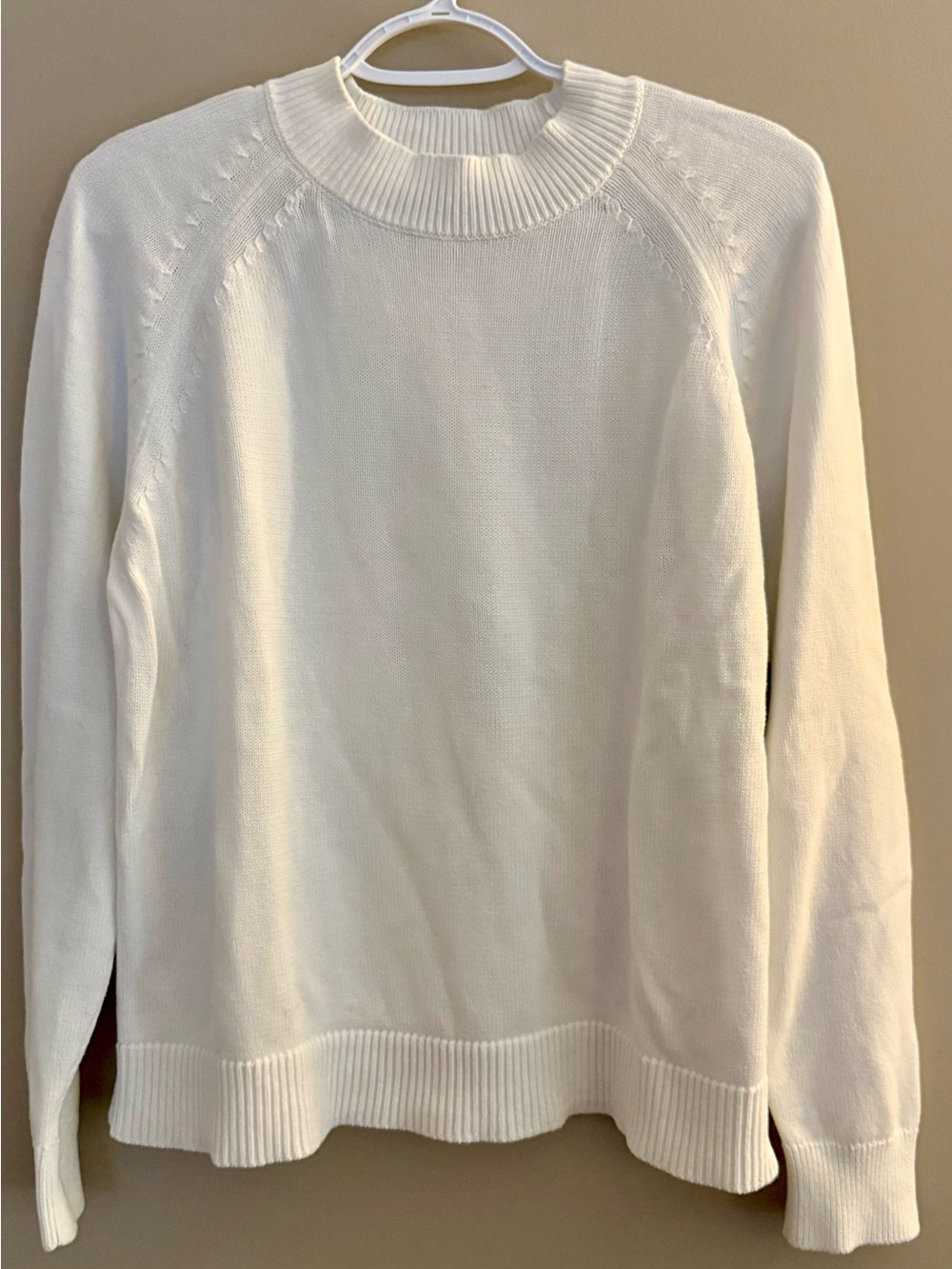 Quince 100% Organic Cotton Mock Neck Sweater - Picture 3 of 5